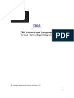 IBM Maximo Asset Management: Version 6 - External Report Integration