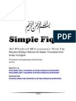 Simple Fiqh: Translation of Al Fiqh Ul Muyassar