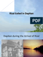 Rizal Exiled in Dapitan