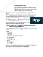 Explanation of Leg Determination Procedure