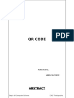 QR Code Seminar Report