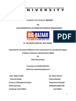 Big Bazar Project Report