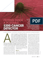 Peering Inside A Portable,: $200 Cancer Detector