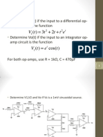 EE 21 Op Amp Examples