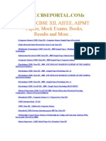 CBSE Class XII Useful Papers and Resources