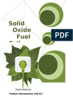 Bloom Box-Solid OXide Fuel Cells