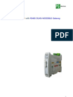 Manual Gateway DLMS-MODBUS Landis+Gyr RS485