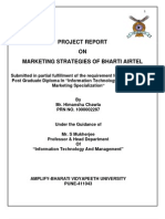 Project Report On Airtel