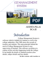 College Management System