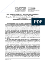 Agata Jurkowska-Gomułka (ed.), Orzecznictwo sądów wspólnotowych w sprawach konkurencji w latach 2004–2009 [Jurisprudence of the European Community Courts in competition matters in years 2004–2009], Wolters Kluwer