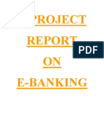 A Report onE-Banking