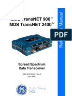 Mds Transnet 900 Mds Transnet 2400: Spread Spectrum Data Transceiver