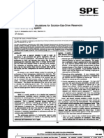 SPE 16959 Material Balance Calculations For Solution-Gas-Drive Reservoirs With Gravity Segregation