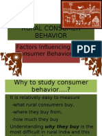 Rural Consumer Behavior