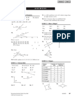 Answers: LESSON 1.1 - Building Blocks of Geometry