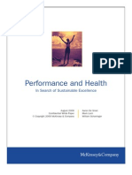 Aaron de Smet, Et Al.-Performance and Health