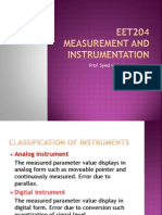 CHAPTER 1 - Basic Concepts of Instrumentation and Measurement