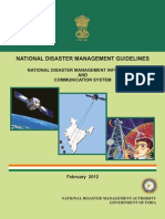 NDMA Guidelines For National Disaster Management Information and Communication System - Naresh Kadyan