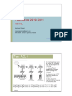 Telematica 2010/2011: Test ACL 1