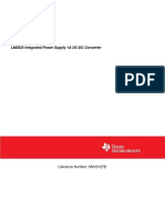 LM2825 Integrated Power Supply 1A DC-DC Converter: Literature Number: SNVS127B