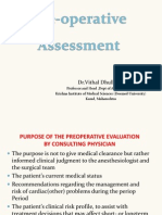 Pre Anesthetic Evaluation