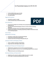 Fundamentals of The Java (SL-110-SE6)