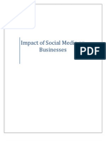 Impact of Social Media On Businesses