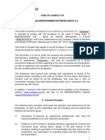 Code of Conduct of Multiplan Empreendimentos Imobiliários S.A