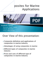 Composites For Marine Applications