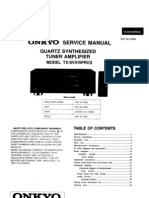 Onkyo - TXSV515PRO Service Manual