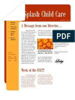 Splash Child Care: A Message From Our Director