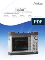 Site Master: Ompact Handheld Cable & Antenna Analyzer