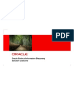 Oracle Endeca Information Discovery Solution Overview: © 2012 Oracle Corporation Confidential - Oracle Internal