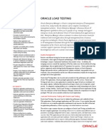 Oracle Load Testing