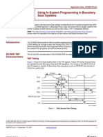 Using In-System Programming in Boundary-Scan Systems: TAP Timing