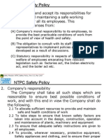 NTPC Safety Policy