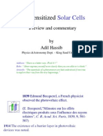 Dye Sensitized Solar Cells