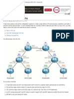 Creating An MPLS VPN - Packet Life