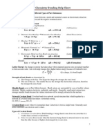 AP Chemistry Bonding Help Sheet: 2, (Diamond)