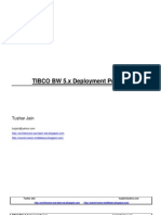 TIBCO BW 5x Deployment Process