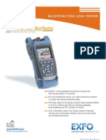 Exfo Fot-930 Max Tester Spec Sheet