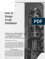 How To Design Crude Distillation Watkins 1969