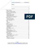 Table of Contents - The Dedicated Server Handbook (TM) - A Beginner's Guide To Setting Up A Dedicated Server (Linux Edition)