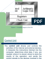 Diagram 1. A Simplified Diagram of The CPU