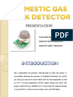 Presentation Major, Gas Leakage Detector