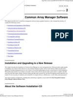 Installing The Common Array Manager Software