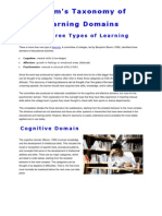 Bloom's Taxonomy