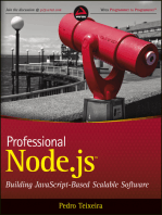 Professional Node.js: Building Javascript Based Scalable Software