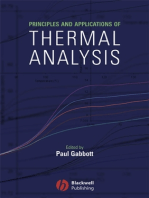 Principles and Applications of Thermal Analysis