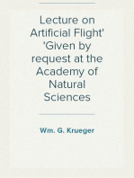 Lecture on Artificial Flight
Given by request at the Academy of Natural Sciences